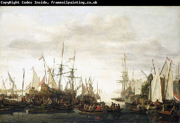 Lieve Verschuier The keelhauling, according to tradition, of the ship's doctor of Admiral Jan van Nes
